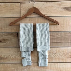 Lululemon Cream Leg Warmers
